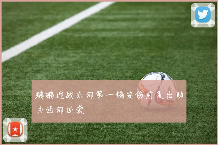 鹈鹕迎战东部第一锡安伤愈复出助力西部逆袭